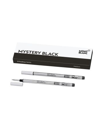 Montblanc Fineliner täyte, Medium Mystery Black / 2Stücke MB128246