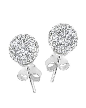 Hopeiset korvakorut, pallo N201001E,8M-CB-318