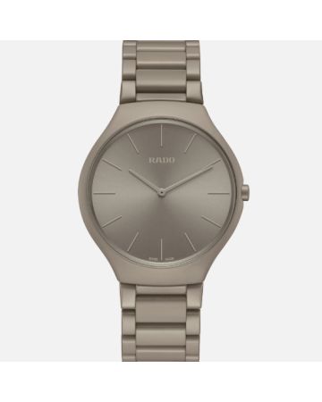Rado True Thinline Les Couleurs™ Le Corbusier Grey Brown Natural Umber Limited Edition R27098682