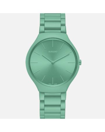 Rado True Thinline Les Couleurs™ Le Corbusier Slightly Greyed English Green Limited Edition R27096662
