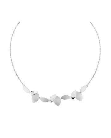 Hopeinen kaulakoru 42 cm NNC23937-1001