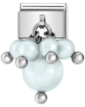 Nomination Classic Charms Swarovski Helmi Sininen 030609/08-1