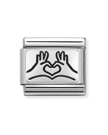 Nomination Classic Hands to Heart 330109/58