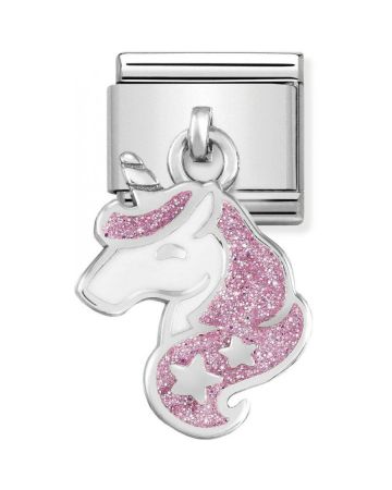 Nomination Classic Charm Glitter Yksisarvinen 331805/13