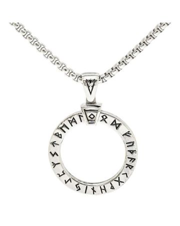 Northern Viking Jewelry Viisauden Pyörä By Johan Thorolf -kaulakoru 60 cm NVJRS081