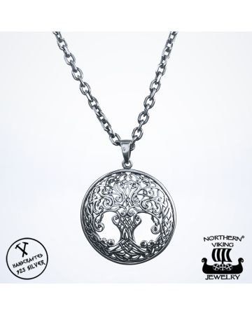 Northern Viking Jewelry Tree of Life -riipus NVJ-H-RS026