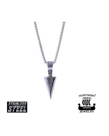 Northern Viking Jewelry Viking Spear -kaulakoru 60cm NVJRS007