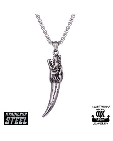 Northern Viking Jewelry Fenrir Tooth Kaulakoru 50 cm NVJRS117