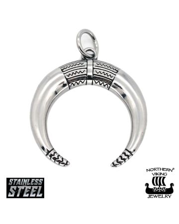 Northern Viking Jewelry Viking Horn kaulakoru 50 cm NVJRS133