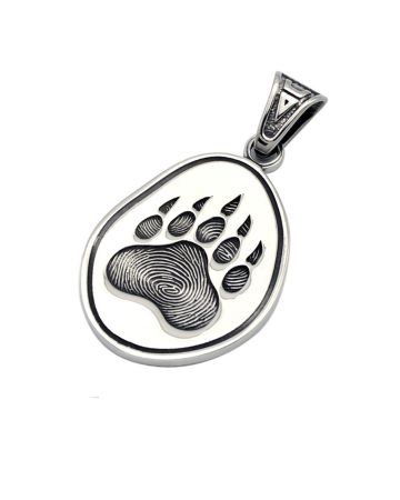 Northern Viking Jewelry Bear Paw Amulet Halskette50 cm NVJRS144