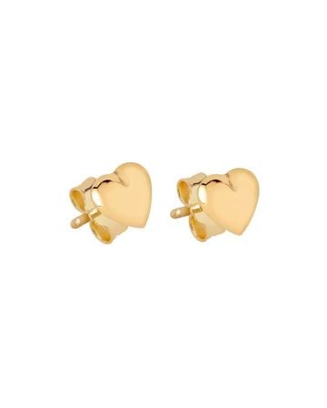 Goldene Herzohrringe O33998Y