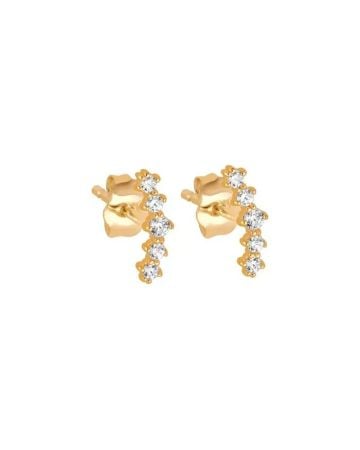 Goldene Ohrringe O36179Y