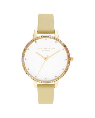 Olivia Burton Rainbow Bezel Sunshine klocka OB16RB20-1