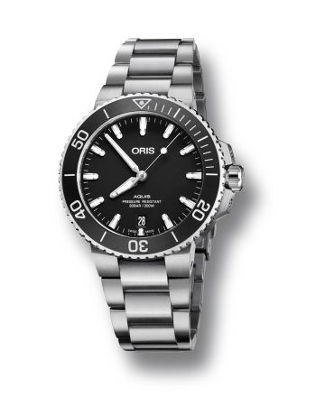 Oris  Aquis Date 01 733 7732 4134-07 8 21 05PEB-1