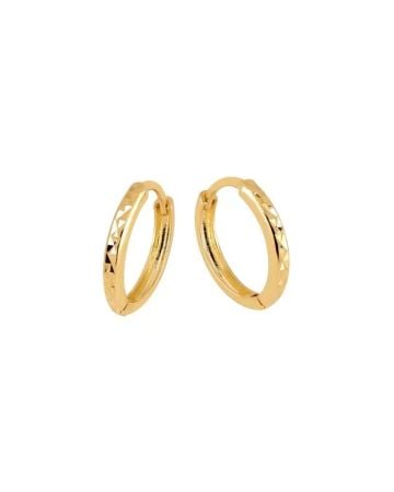 Goldene Ohrringe OT404116-10MM