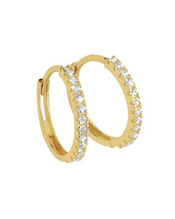 Kultaiset korvarenkaat OT47698-CZ