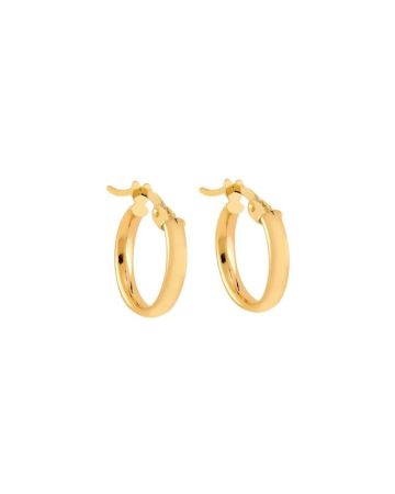 Kultaiset korvakorut OTE-2.5X1.2-10-L