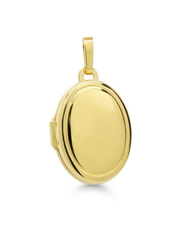 Kultainen medaljonki 11x15mm P-3731-0