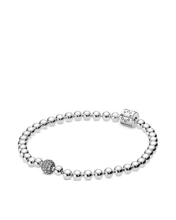 Pandora Beads And Pave -rannekoru (17cm) 598342CZ 