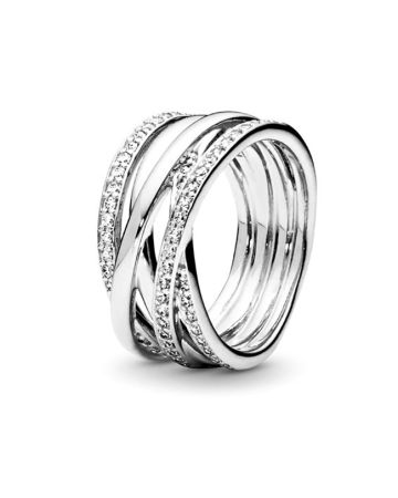 Pandora Entwinig sormus 190919CZ-5