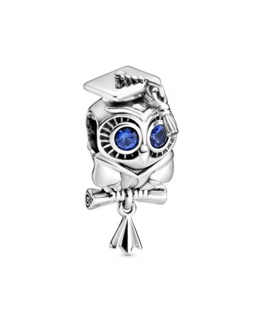 Pandora Moments Graduation Owl -hela 798907C01