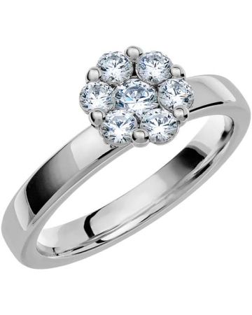 Schalins PK74 0,50 ct,  Weißes Gold