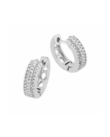 Hopeiset rengaskorvakorut PSS1685ER-1-1