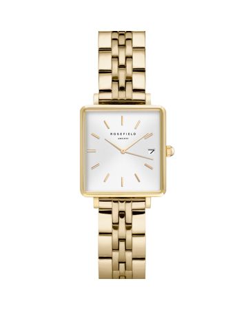 Rosefield The Boxy XS White Gold QMWSG-Q021