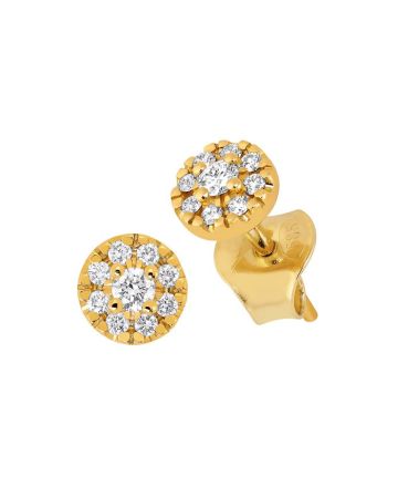 Sandberg Toivomuslähde timanttikorvakorut R-665K