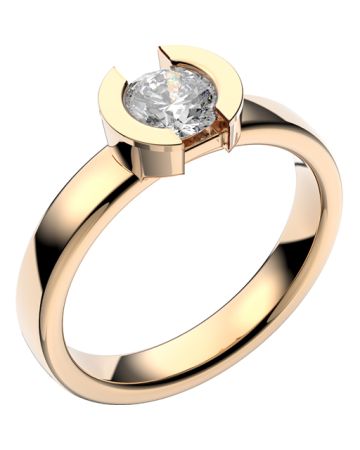 Schalins Rhen 0,60 ct, Gold