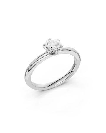 Brilliant Star Diamantring / Labordiamanten RS07711 WG 0.5CT