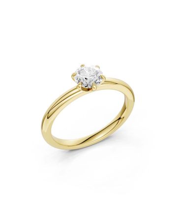 Brilliant Star Diamantring / Labordiamanten RS07711 YG 0.5CT