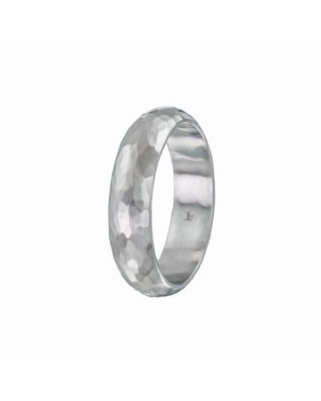 Ilkka Marttiini Agás -tynnyrisormus 5mm matta taottu S320