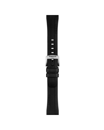 Tissot Black Rubber Strap kumiranneke 20 mm T852044545