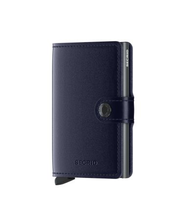 Secrid Miniwallet Metallic Blue MME-BLUE