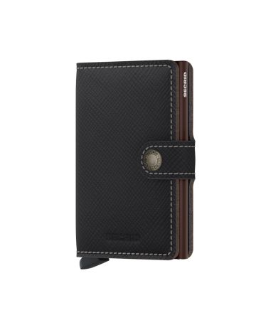 Secrid Miniwallet Saffiano Brown MSA-BROWN