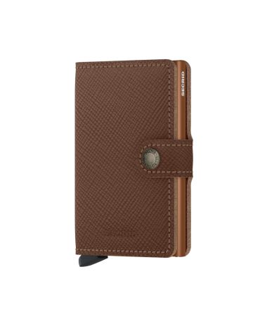 Secrid Miniwallet Saffiano Caramel MSA-CARAMEL