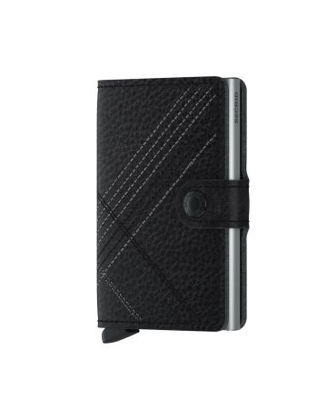Secrid Miniwallet Stitch Linea Black MST-LINEA BLACK