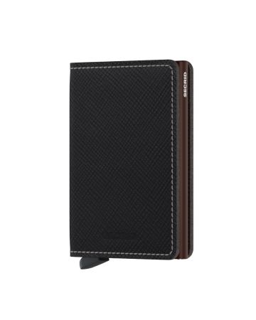 Secrid Slimwallet Saffiano Brown SSA-BROWN