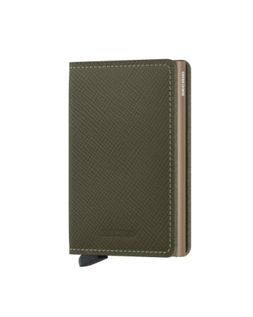 Secrid Slimwallet Saffiano Oliver SSA-OLIVE