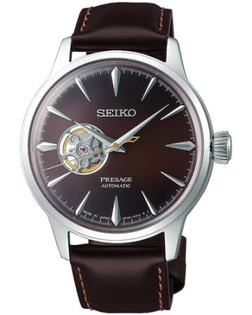 Seiko Elite Presage Automatic Cocktail Time Stinger Open Heart SSA407J1-1
