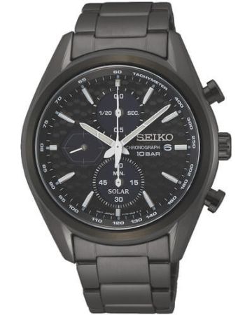 Seiko Solar Chronograph Black SSC773P1-1
