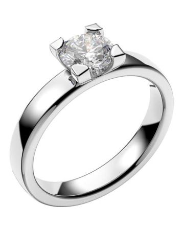 Schalins Seine 0,60 ct,  Weißes Gold