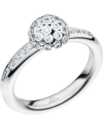 Schalins Snödroppe 0,41ct, MG015  Weißes Gold