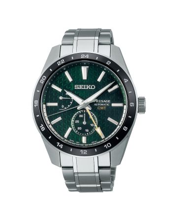 Seiko Presage Automatic Sharp Edged GMT Tokiwa SPB219J1-1