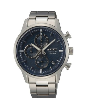 Seiko Titanium Chronograph SSB387P1-1