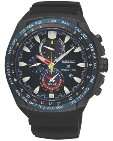 Seiko Elite Prospex Solar World Time  SSC551P1-1