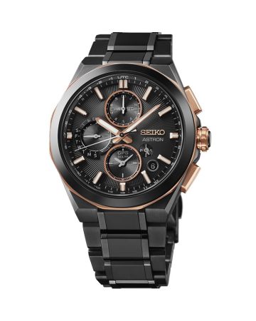 Seiko Astron GPS Solar Dual-Time Chronograph 100th Anniversary SSH158J1