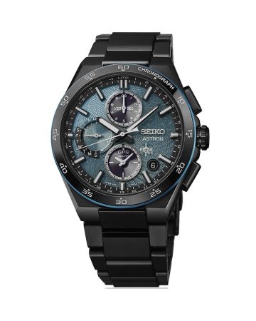 Seiko Astron GPS Solar Dual Time Chronograph 5X83 “Spiral Galaxy” Limited Edition SSH187J1