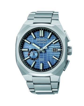 Seiko Astron GPS Solar Sapphire Blue Crystal Box SSJ013J1